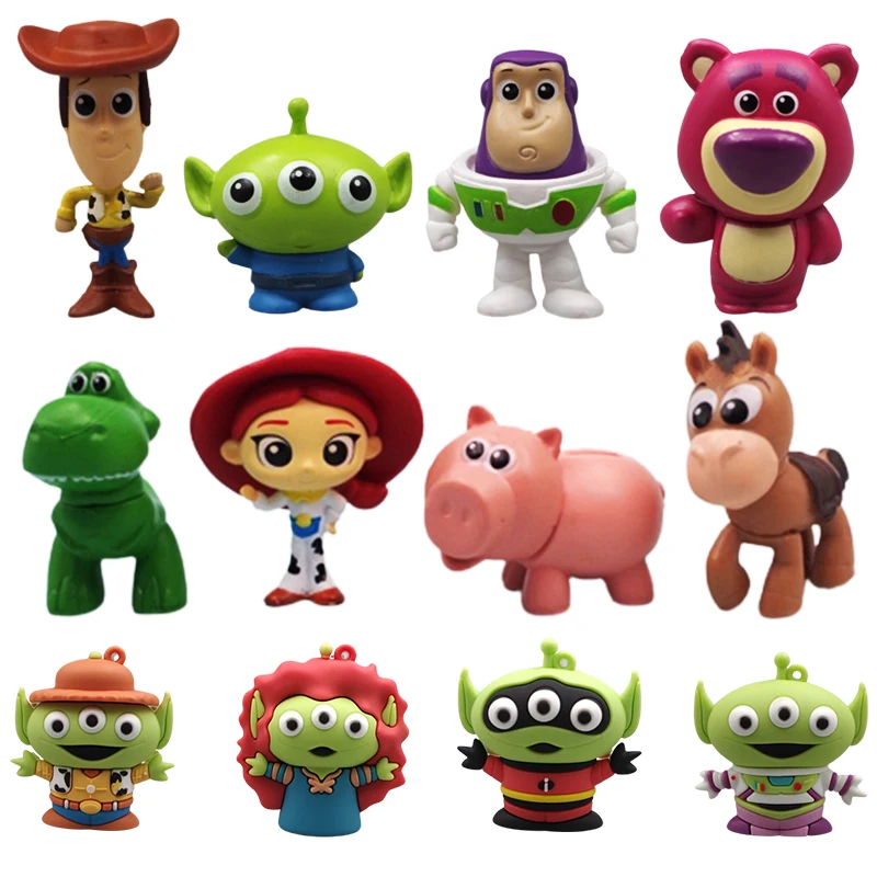 Disney 4pc Set Toy Story Dolls Cute Buzz Lightyear Sherif Woody Child Toy Action Figure Collectible Model Doll Kid Gift Pendant
Disney 4pc Set Toy Story Dolls Cute Buzz Lightyear Sherif Woody Child Toy Action Figure Collectible Model Doll Kid Gift Pendant