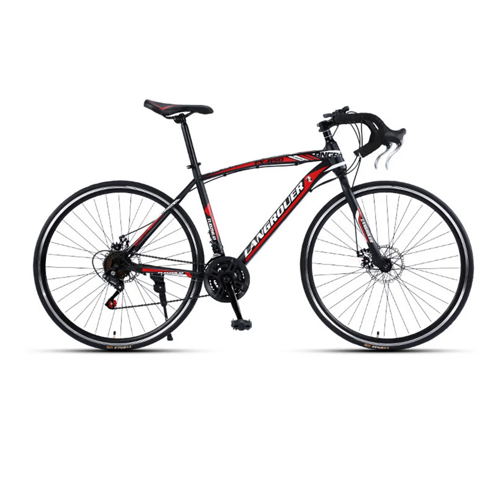 700C Variable Speed Curved Handle Road Bicycle, Student Adult, Shock Absorption Dual Disc Brake, High Carbon Steel Bike
700C Variable Speed Curved Handle Road Bicycle, Student Adult, Shock Absorption Dual Disc Brake, High Carbon Steel Bike