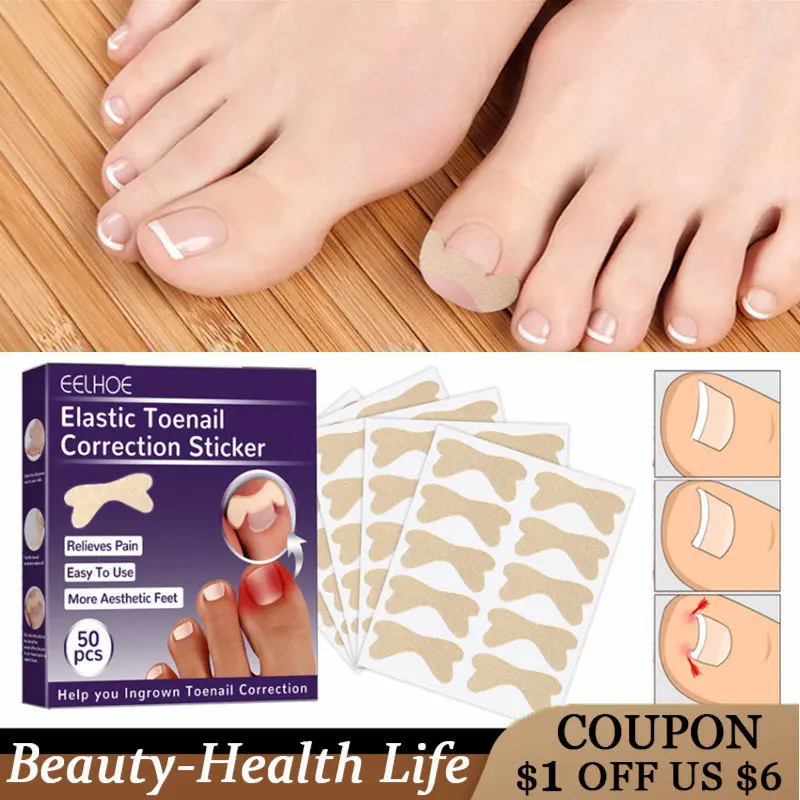 50Pcs/box Nail Correction Stickers Toenail Repair Paronychia Treatment Recover Ingrown Toenail Corrector Patches Foot Care Tools
50Pcs/box Nail Correction Stickers Toenail Repair Paronychia Treatment Recover Ingrown Toenail Corrector Patches Foot Care Tools
