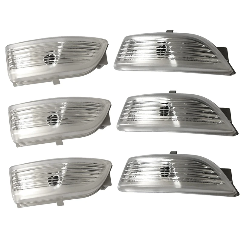 6PCS (L&R)Wing Mirror Door Indicator Lens Turn Signal Light Cover For Ford Everest Ranger 2012-2018 (Without Bulbs)
6PCS (L&R)Wing Mirror Door Indicator Lens Turn Signal Light Cover For Ford Everest Ranger 2012-2018 (Without Bulbs)