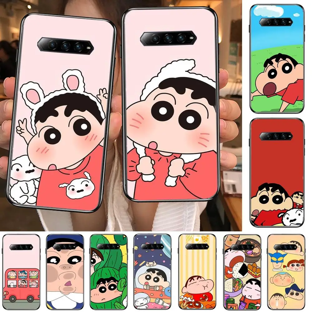 Crayon Shin-chan Cute Phone Case For xiaomi redmi Black Shark 4 Pro 2 3 3s Cases Helo Black Cover Silicone Back Prett mini cover
Crayon Shin-chan Cute Phone Case For xiaomi redmi Black Shark 4 Pro 2 3 3s Cases Helo Black Cover Silicone Back Prett mini cover
