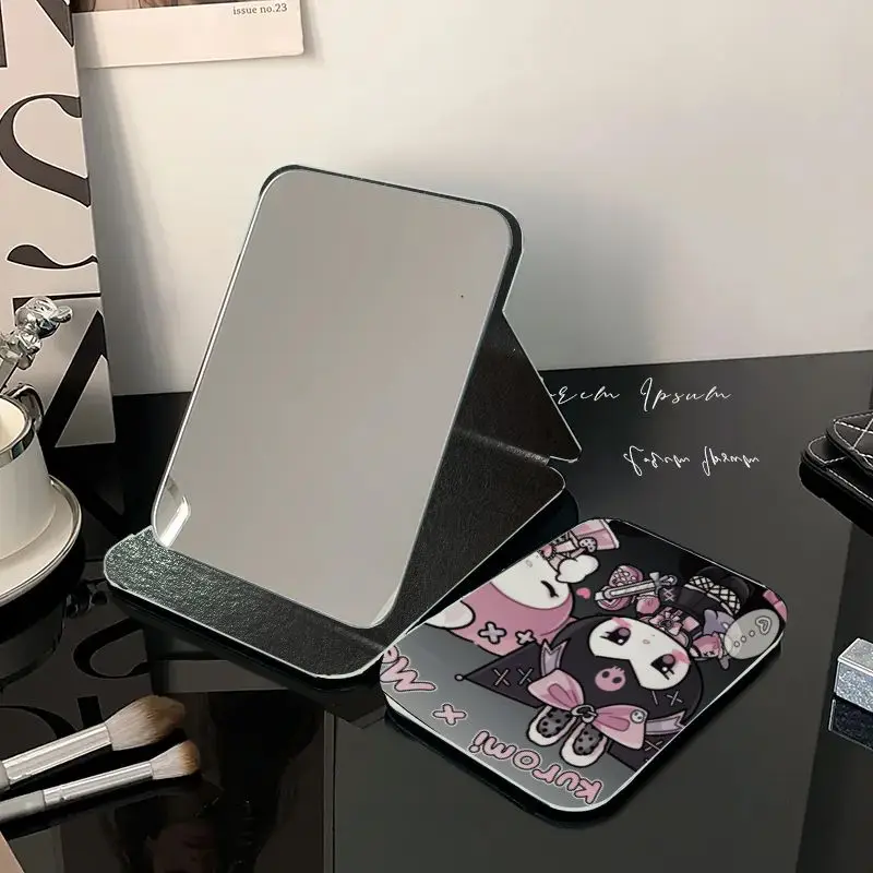 New Anime Kuromi My Melody Folding Mirror Cartoon Kawaii Creative Makeup Mirror Student Dormitory Desktop Dressing Mirror Gift
New Anime Kuromi My Melody Folding Mirror Cartoon Kawaii Creative Makeup Mirror Student Dormitory Desktop Dressing Mirror Gift