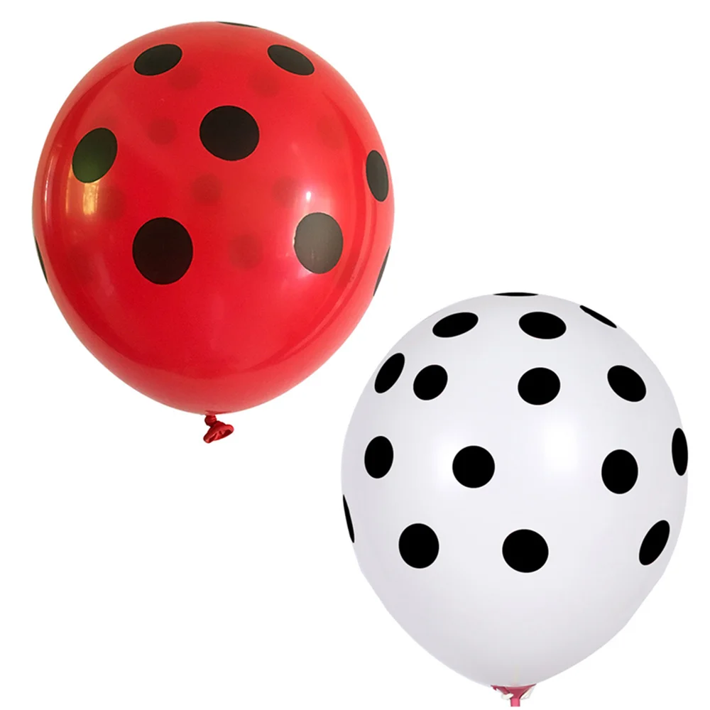 25pcs/Set Polka Balloon Red Ballon Black Dots White Balloons for Party Decoration Supplies
25pcs/Set Polka Balloon Red Ballon Black Dots White Balloons for Party Decoration Supplies
