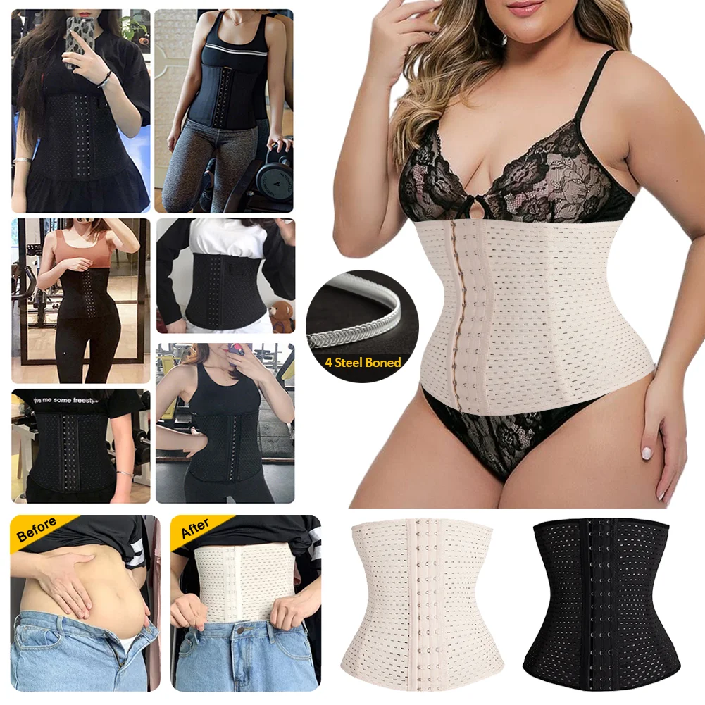 WEICHENS Waist Trainer Corsets for Weight Loss Workout Women Body Shaper Tummy Control Belt Slimming Belly Shapewear Yoga Girdle
WEICHENS Waist Trainer Corsets for Weight Loss Workout Women Body Shaper Tummy Control Belt Slimming Belly Shapewear Yoga Girdle