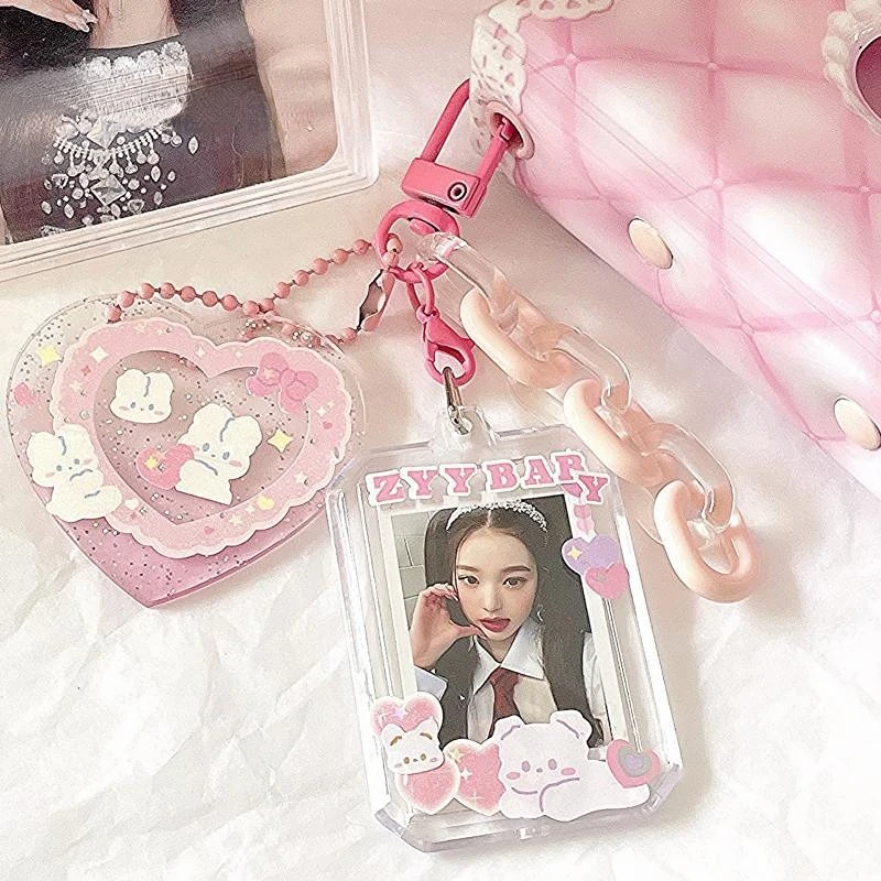 New Arrival Love Heart Kawaii 1 Inch Acrylic Photocard Holder Card Photo Holder Bag Pendant School Stationery
New Arrival Love Heart Kawaii 1 Inch Acrylic Photocard Holder Card Photo Holder Bag Pendant School Stationery