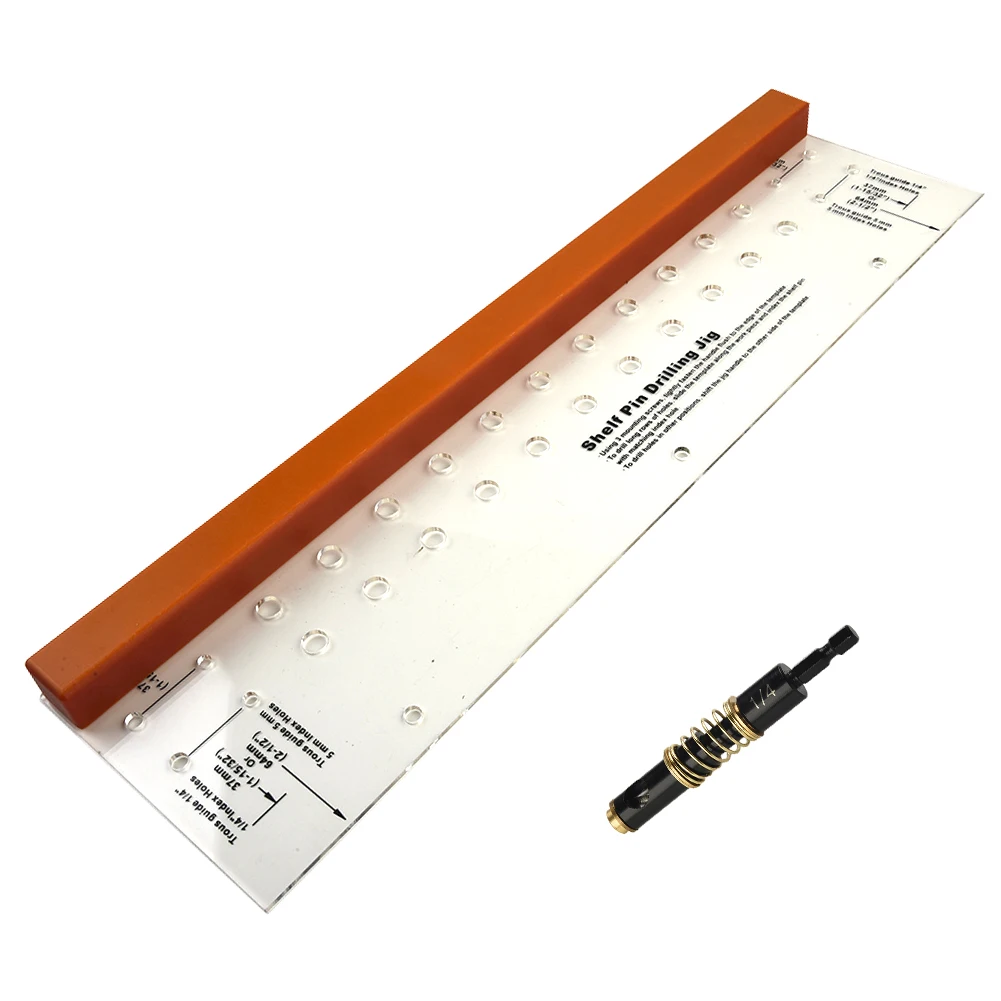 Dowel Jig Shelf Pin Drilling Furniture Cabinet Door Hole Drill Guide Tool For Positioning Drilling
Dowel Jig Shelf Pin Drilling Furniture Cabinet Door Hole Drill Guide Tool For Positioning Drilling