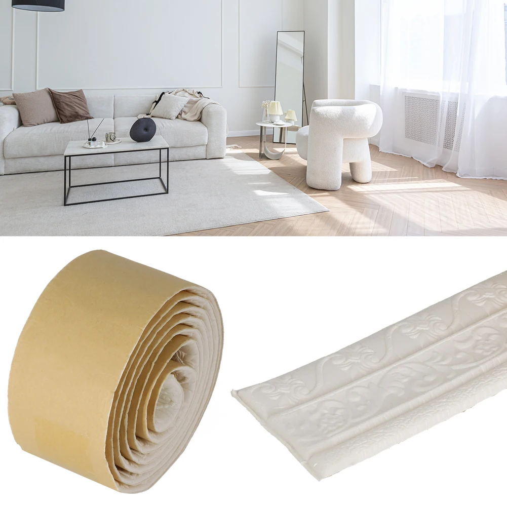 Decorative Strip PVC White Adhesive Waterproof Diamond Edge Strip Stickers Self Modeling DIY Home Office Hote Decor Decorative
Decorative Strip PVC White Adhesive Waterproof Diamond Edge Strip Stickers Self Modeling DIY Home Office Hote Decor Decorative