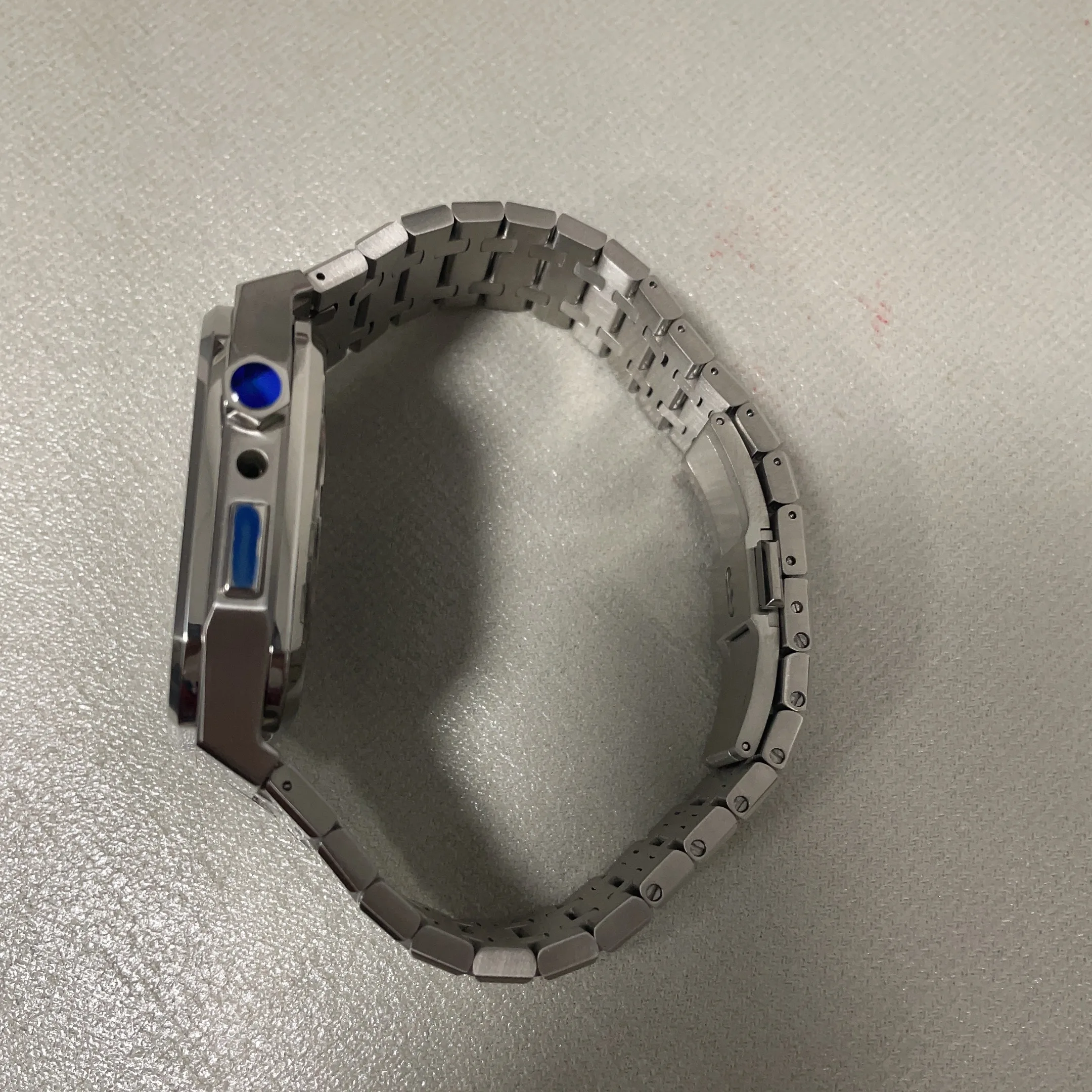 Ремешок для Apple Watch Series 4/5/6/7/SE браслет из нержавеющей стали iWatch 3 Защитный