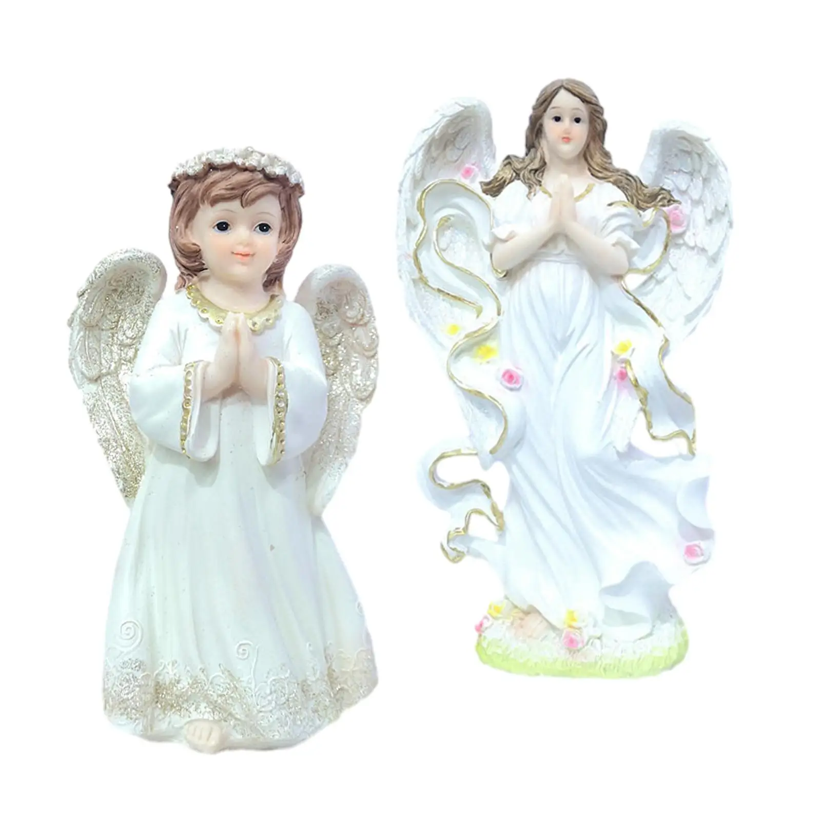 Desktop Angel Figurine Desk Display Decorative for Shelf Living Room Bedroom 
Desktop Angel Figurine Desk Display Decorative for Shelf Living Room Bedroom