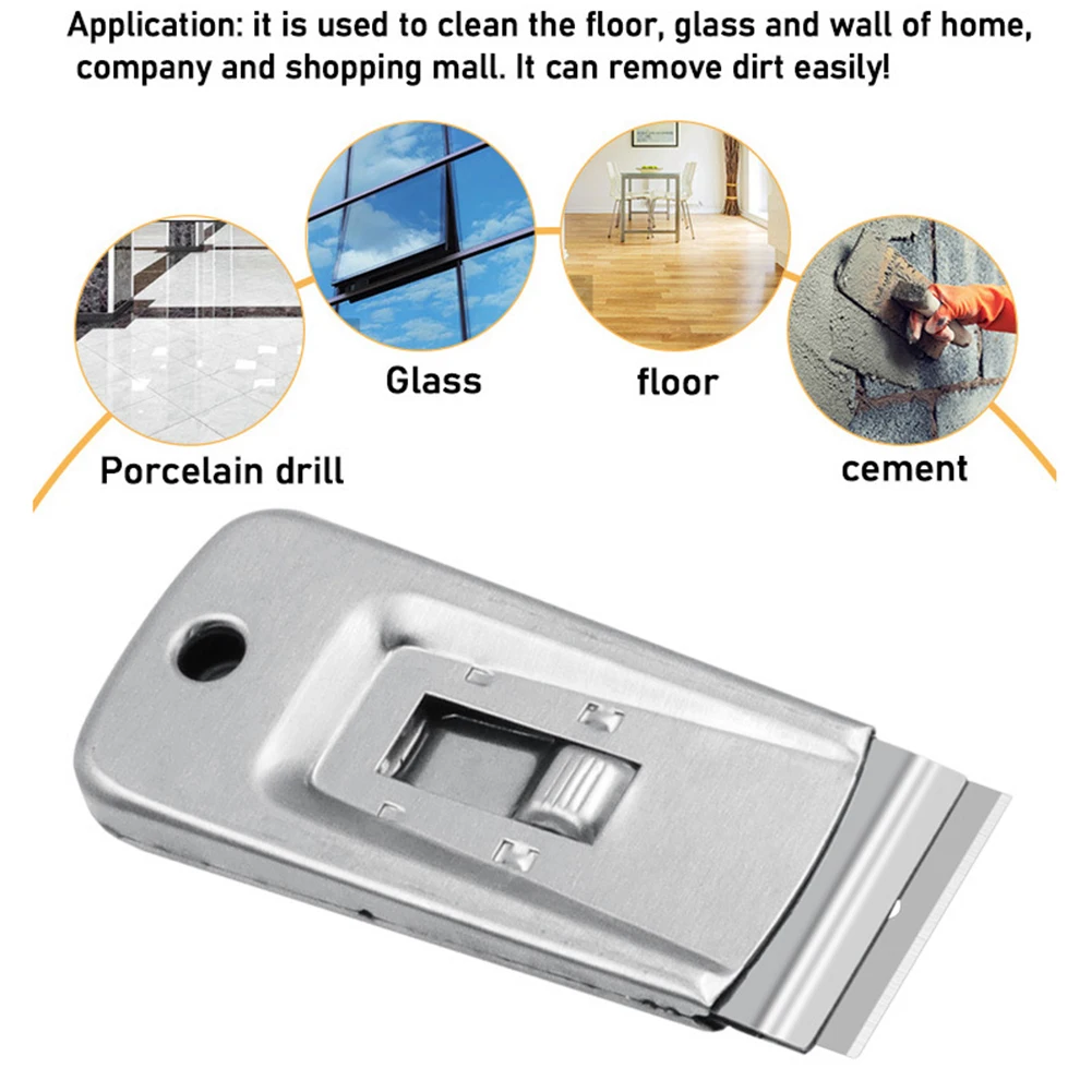 Changing blades Razor Scraper Set Cleaning Tool Edge Razor Blade Extra Multi-Purpose Replaces Blades Window Hot sale
Changing blades Razor Scraper Set Cleaning Tool Edge Razor Blade Extra Multi-Purpose Replaces Blades Window Hot sale