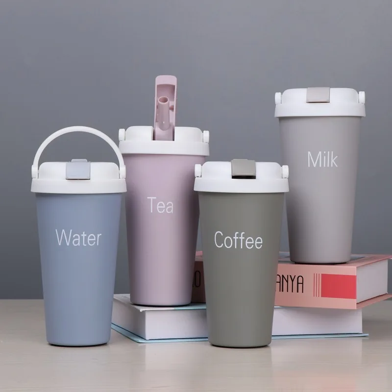 500ML Frosted Coffee Mug Thermos Water Bottles 304 Stainless Steel Vacuum Flask Insulated Portable Office Drink Cups In Car
500ML Frosted Coffee Mug Thermos Water Bottles 304 Stainless Steel Vacuum Flask Insulated Portable Office Drink Cups In Car