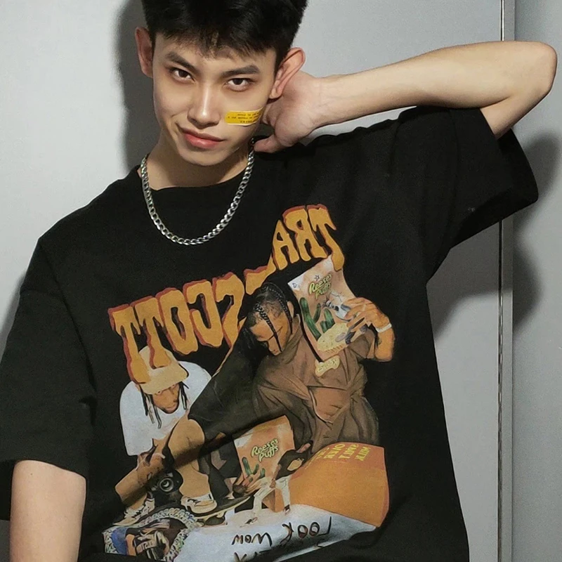 Hip Hop Streetwear Harajuku T Shirt for Men Fashion Print Tshirt 2022 Chic Summer Tee Mens Short Sleeve Cotton Oversized T-Shirt
Hip Hop Streetwear Harajuku T Shirt for Men Fashion Print Tshirt 2022 Chic Summer Tee Mens Short Sleeve Cotton Oversized T-Shirt