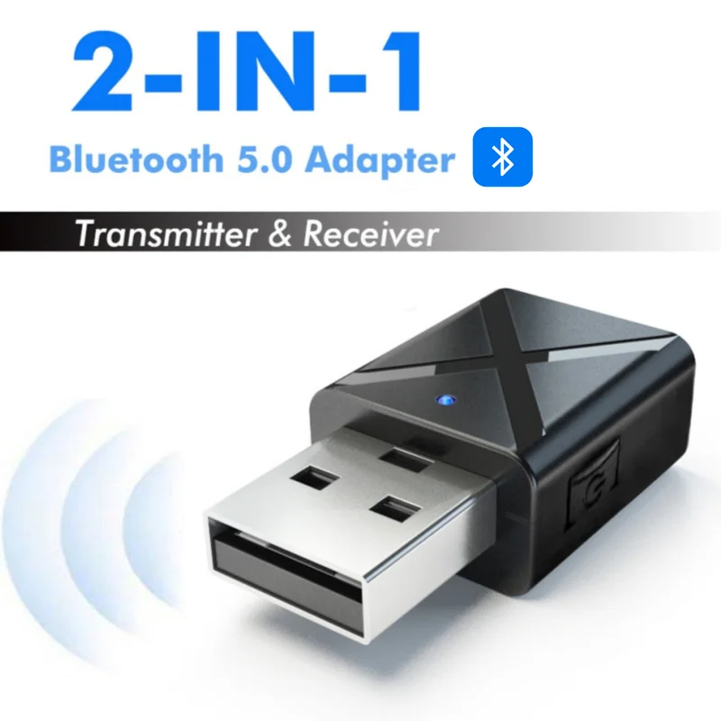 USB Bluetooth 5.0 Adapter Transmitter Bluetooth Receiver Audio Bluetooth Wireless USB Adapter for Computer PC Laptop c
USB Bluetooth 5.0 Adapter Transmitter Bluetooth Receiver Audio Bluetooth Wireless USB Adapter for Computer PC Laptop c