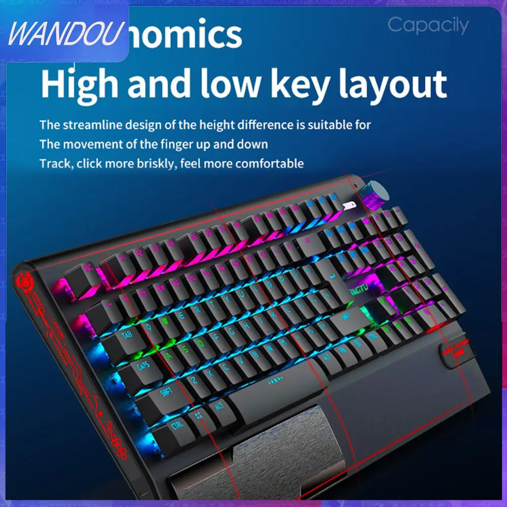 Износостойкая проводная Usb-клавиатура с 104 клавишами, разнообразная Rgb-клавиатура со стильными эффектами, проводная клавиатура K1000 с более чем 30 классными подсветками
Износостойкая проводная Usb-клавиатура с 104 клавишами, разнообразная Rgb-клавиатура со стильными эффектами, проводная клавиатура K1000 с более чем 30 классными подсветками