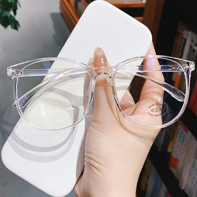 Oversized Anti-blue light Myopia Glasses Women Men Computer Eyglasses Optical Plain Frame Optical Spectacles Transparent Glasses
Oversized Anti-blue light Myopia Glasses Women Men Computer Eyglasses Optical Plain Frame Optical Spectacles Transparent Glasses