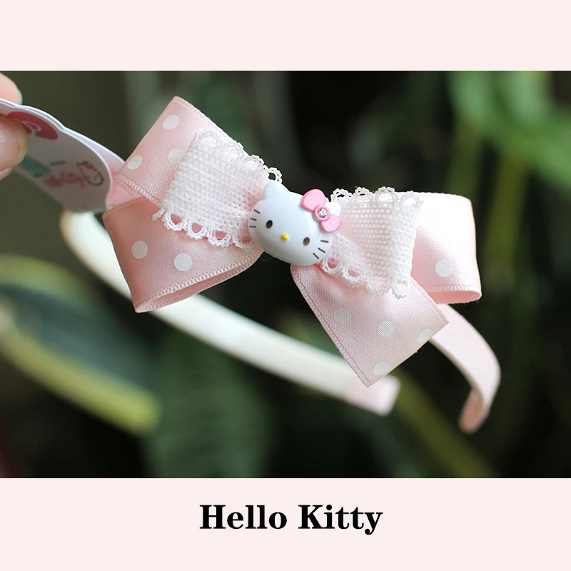 Hello Kitty Bowknot Children's Hair Accessories Lace Dot Hair Ring Girls Headband Gift
Hello Kitty Bowknot Children's Hair Accessories Lace Dot Hair Ring Girls Headband Gift