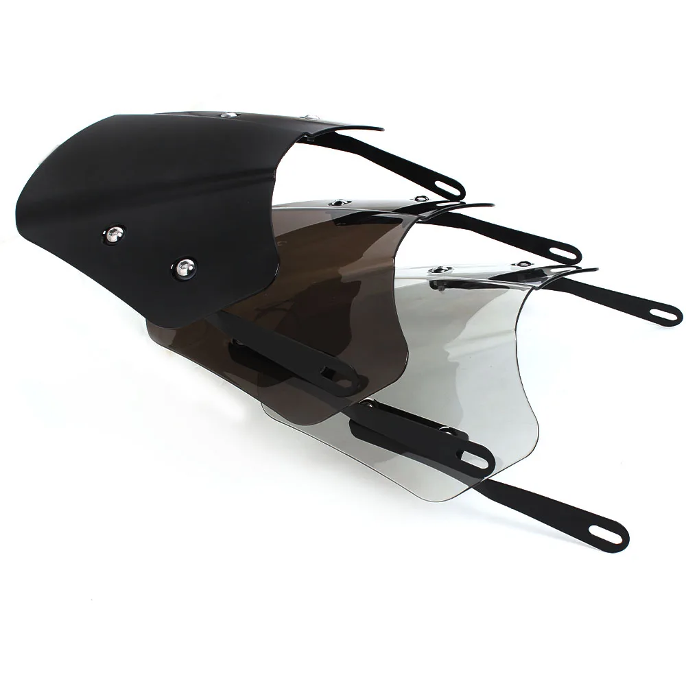 4-7" Windshield Wind Deflector Windscreen Fairing Headlight Instrument Visor For Harley Yamaha Cafe Scrambler Royal GN CG 125
4-7" Windshield Wind Deflector Windscreen Fairing Headlight Instrument Visor For Harley Yamaha Cafe Scrambler Royal GN CG 125