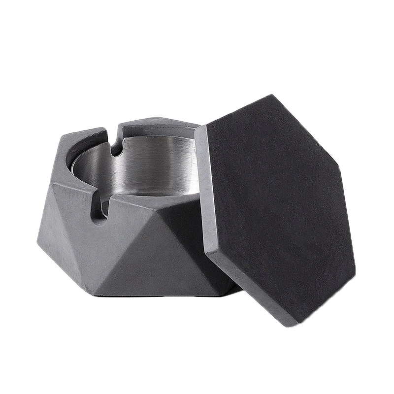 Оригинальная Геометрическая пепельница в скандинавском стиле с защитой от летания, матовая портативная пепельница из цемента для гостиной...
Оригинальная Геометрическая пепельница в скандинавском стиле с защитой от летания, матовая портативная пепельница из цемента для гостиной...