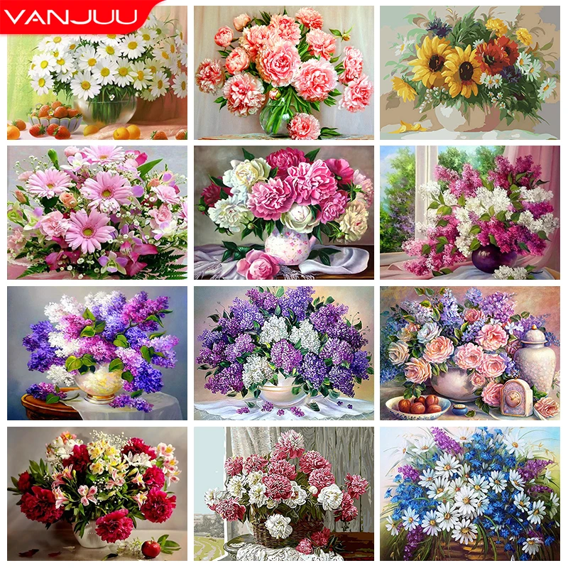 Flower 5D DIY Diamond Painting Kit Rose Diamond Art Scenery Cross Diamond Embroidery Painting Full Diamond Mosaic Home Decor 
Flower 5D DIY Diamond Painting Kit Rose Diamond Art Scenery Cross Diamond Embroidery Painting Full Diamond Mosaic Home Decor