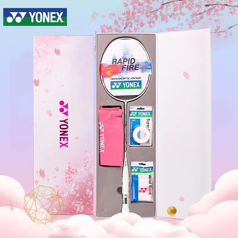 YONEX Badminton Racquet Gift Box Full Carbon Single Racquet Quick Light Set NFFL-SE1H Silver White Unthreaded
YONEX Badminton Racquet Gift Box Full Carbon Single Racquet Quick Light Set NFFL-SE1H Silver White Unthreaded