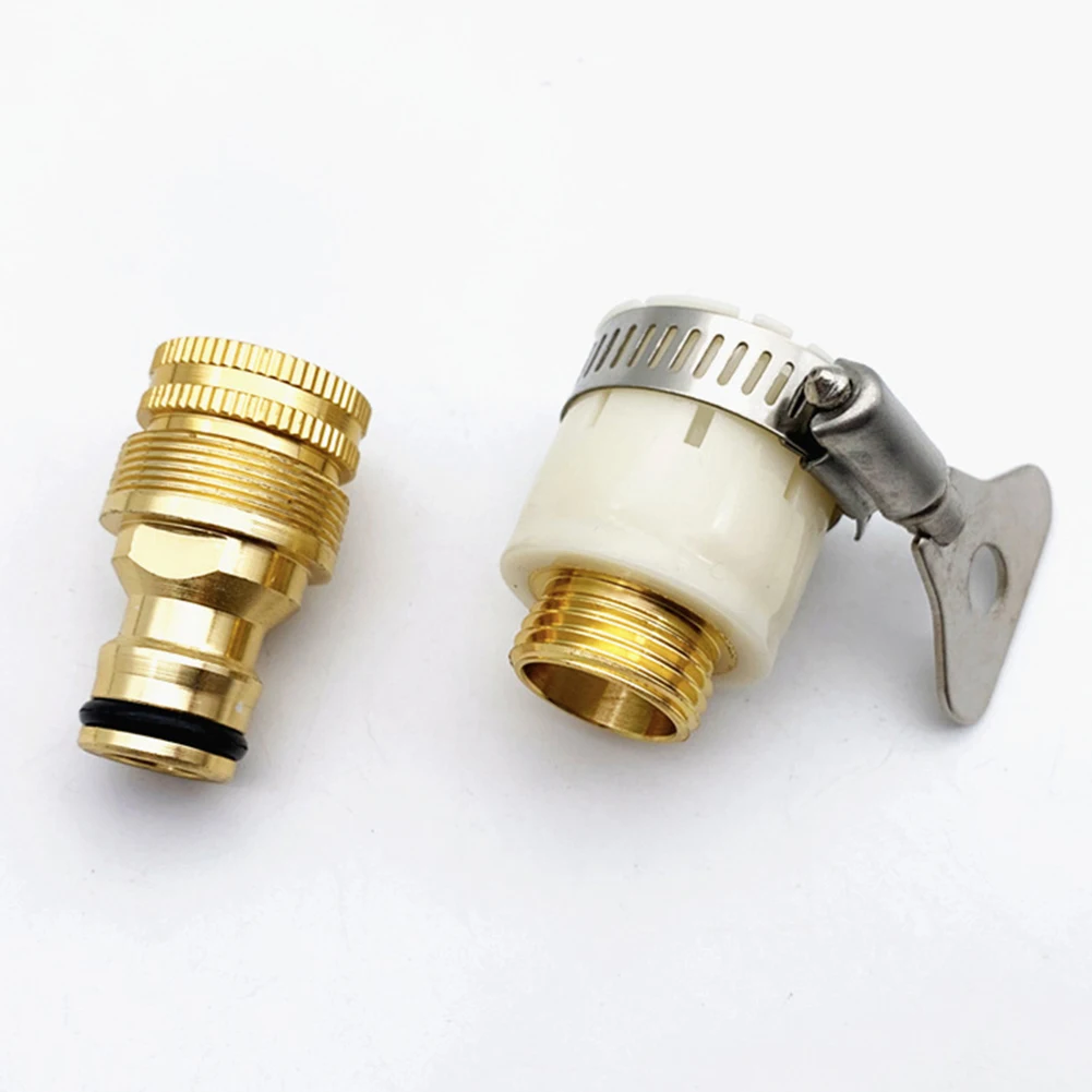 Durable Faucet Adapter Tap Connector Dishwashers Fitting Garden Mixer Washing Machines White&Gold 1 Set 15-23mm
Durable Faucet Adapter Tap Connector Dishwashers Fitting Garden Mixer Washing Machines White&Gold 1 Set 15-23mm
