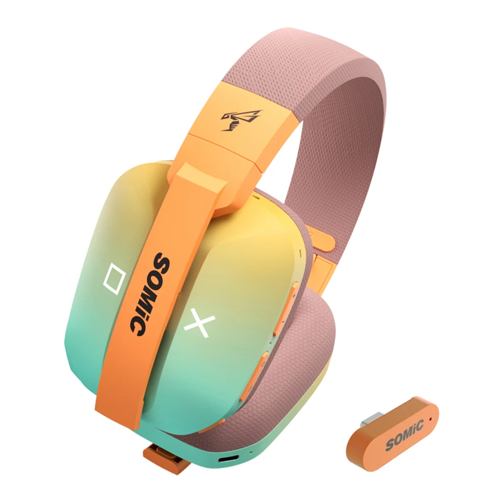 Беспроводные наушники-вкладыши SOMIC G810 с 3 режимами подключения Bluetooth/3,5 мм/2,4G Игровые наушники с микрофоном
Беспроводные наушники-вкладыши SOMIC G810 с 3 режимами подключения Bluetooth/3,5 мм/2,4G Игровые наушники с микрофоном