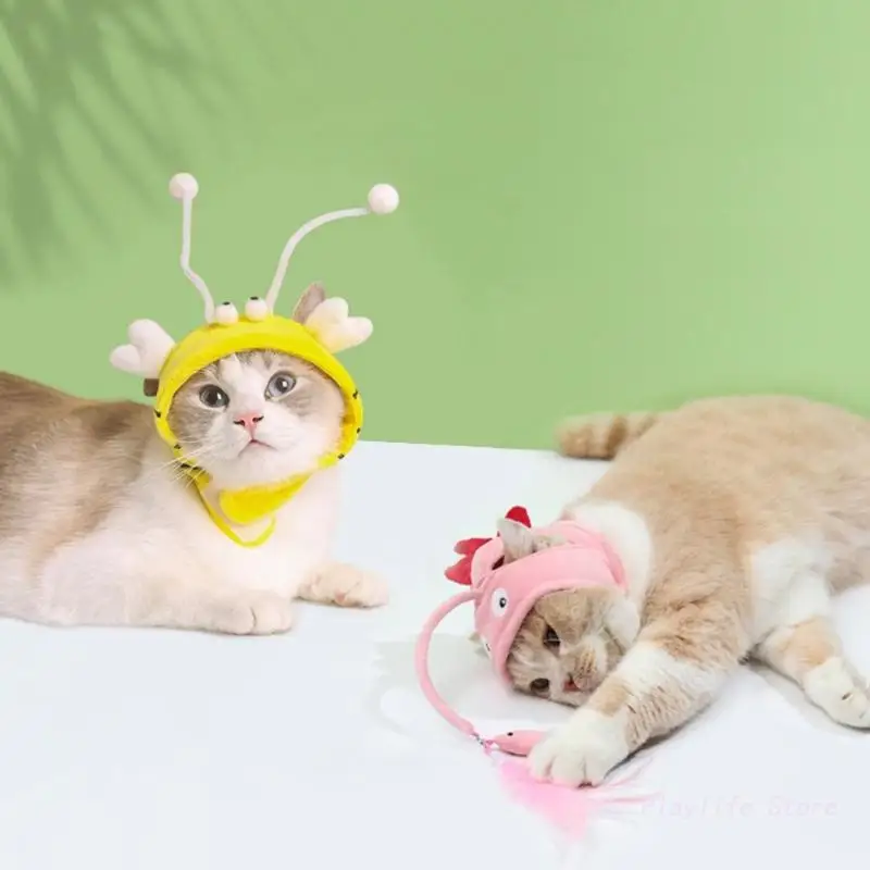 Funny Hat for Cats Cartoon Animal Shape Dress Up Costume Pet Hat Christmas Cosplay Warm Headwear Dogs Cats Accessories
Funny Hat for Cats Cartoon Animal Shape Dress Up Costume Pet Hat Christmas Cosplay Warm Headwear Dogs Cats Accessories