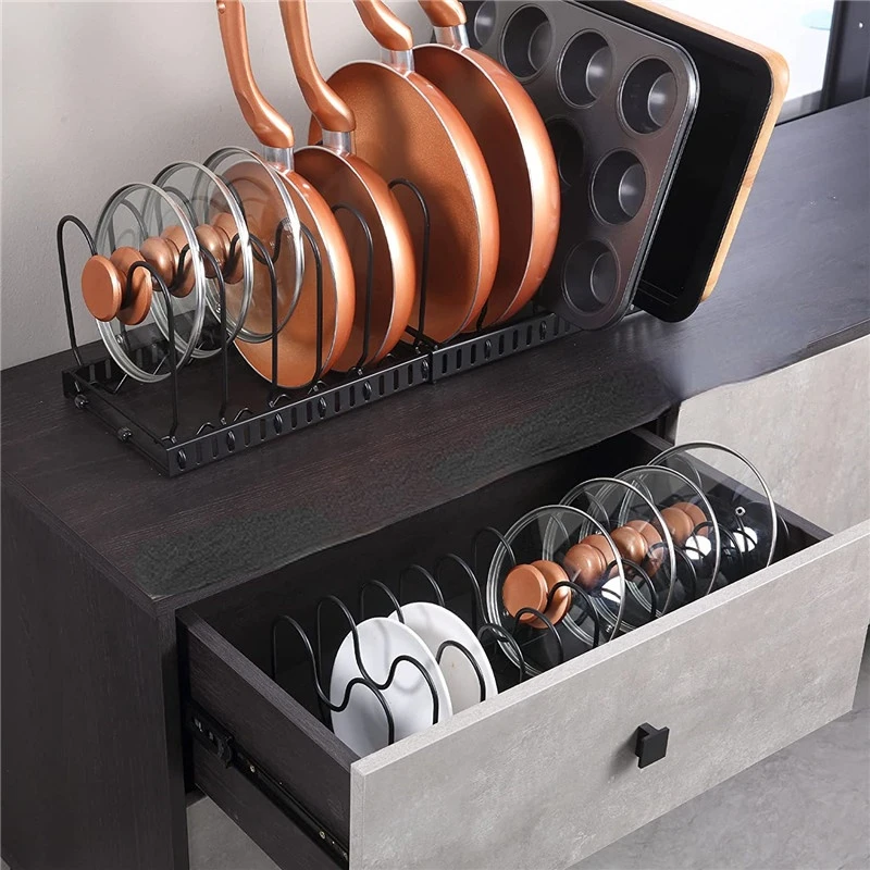 Pot Rack Pot And Pan Organizer For Cabinet Kitchen Holder Pans Pots Lid Organizer Rack 10 Dividers Kitchen Accessories Set
Pot Rack Pot And Pan Organizer For Cabinet Kitchen Holder Pans Pots Lid Organizer Rack 10 Dividers Kitchen Accessories Set