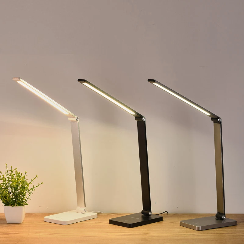 Modern LED table lamp Wireless USB Charging desk light Eye Protection 3 Color Stepless Dimmable Touch indoor lighting bedroom
Modern LED table lamp Wireless USB Charging desk light Eye Protection 3 Color Stepless Dimmable Touch indoor lighting bedroom