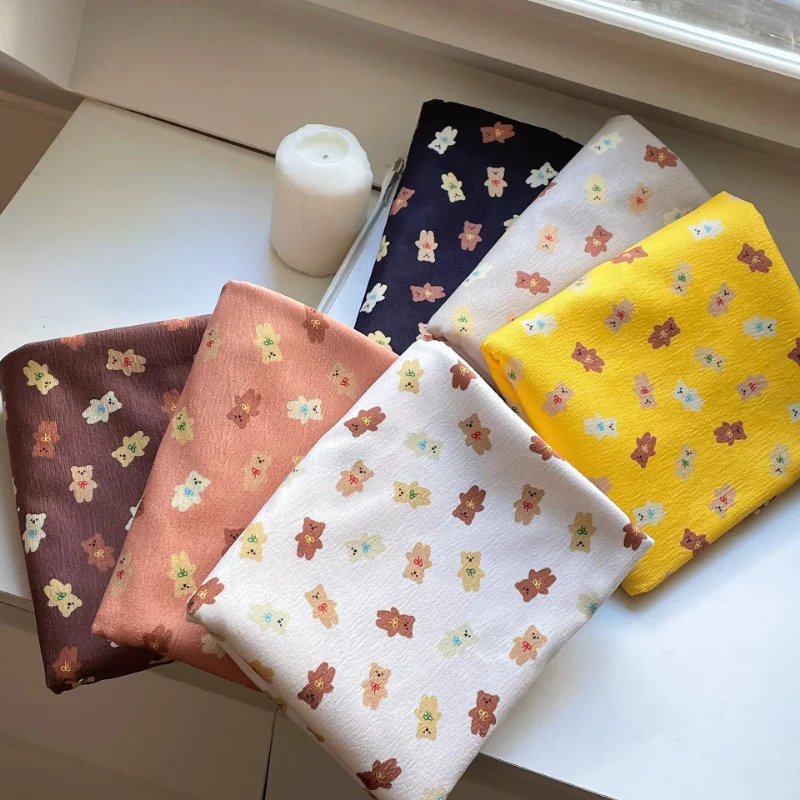 Cartoon Bear Printed Corduroy Fabric By Meters High Quality Polyester Cotton Corduroy Fabric for DIY Sewing Quilting Handicrafts
Cartoon Bear Printed Corduroy Fabric By Meters High Quality Polyester Cotton Corduroy Fabric for DIY Sewing Quilting Handicrafts