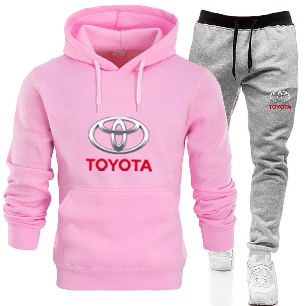 TOYOTA LOGO Men's Hot Selling Sports Suit Fashion Sports Hooded Sweater + Casual Pants Trend Leisure Two-piece Set
TOYOTA LOGO Men's Hot Selling Sports Suit Fashion Sports Hooded Sweater + Casual Pants Trend Leisure Two-piece Set