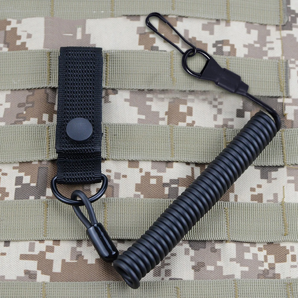 Portable Belt Spring Rope Key Ring Chain Flashlight Hanging Anti-lost Belt Anti-theft Spring Strap for Outdoor Climbing Hiking
Portable Belt Spring Rope Key Ring Chain Flashlight Hanging Anti-lost Belt Anti-theft Spring Strap for Outdoor Climbing Hiking