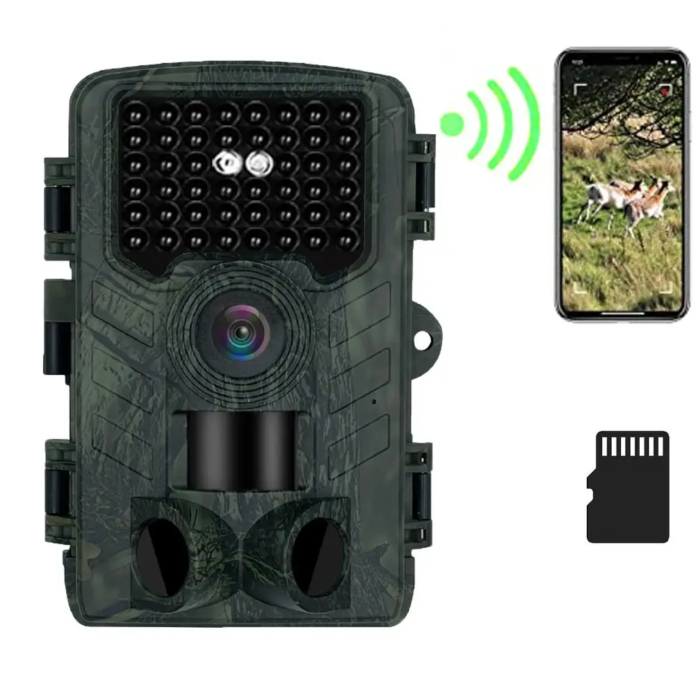 Wifi Camera 48mp 2.7k 0.2s Trigger Time Ip66 Waterproof 120 Degree Wide Angle Sensor Camera For Wildlife Monitoring Wholesale
Wifi Camera 48mp 2.7k 0.2s Trigger Time Ip66 Waterproof 120 Degree Wide Angle Sensor Camera For Wildlife Monitoring Wholesale