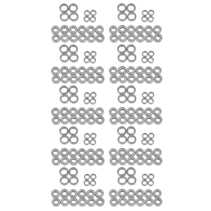 200Pcs Ball Bearing Kit for Tamiya TT01 TT-01 TT01D TT01E TT01R DF02 1/10 RC Car Upgrade Parts
200Pcs Ball Bearing Kit for Tamiya TT01 TT-01 TT01D TT01E TT01R DF02 1/10 RC Car Upgrade Parts