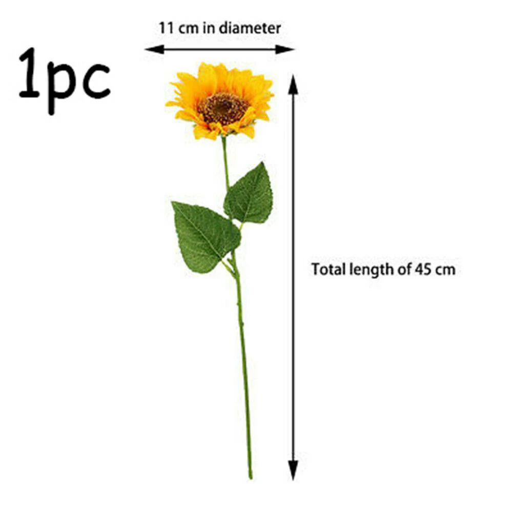5pc Large Sunflower Head Artificial Silk Flowers For DIY Scrapbooking Wreath Home Wedding Decoration Cheap Fake Flower
5pc Large Sunflower Head Artificial Silk Flowers For DIY Scrapbooking Wreath Home Wedding Decoration Cheap Fake Flower