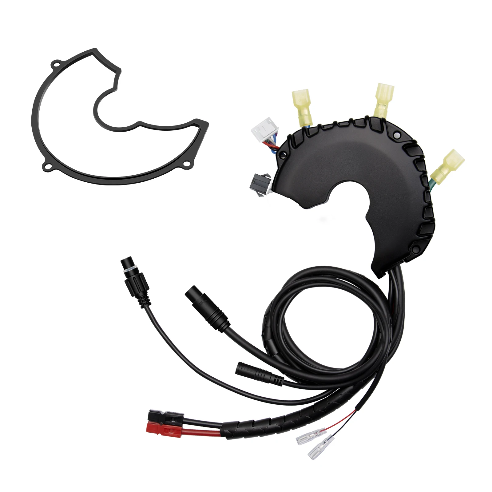 BAFANG BBSHD Controller for 48V 1000W Mid Drive Motor with Front Lamp Connector and Gear Shift Sensor Connector
BAFANG BBSHD Controller for 48V 1000W Mid Drive Motor with Front Lamp Connector and Gear Shift Sensor Connector