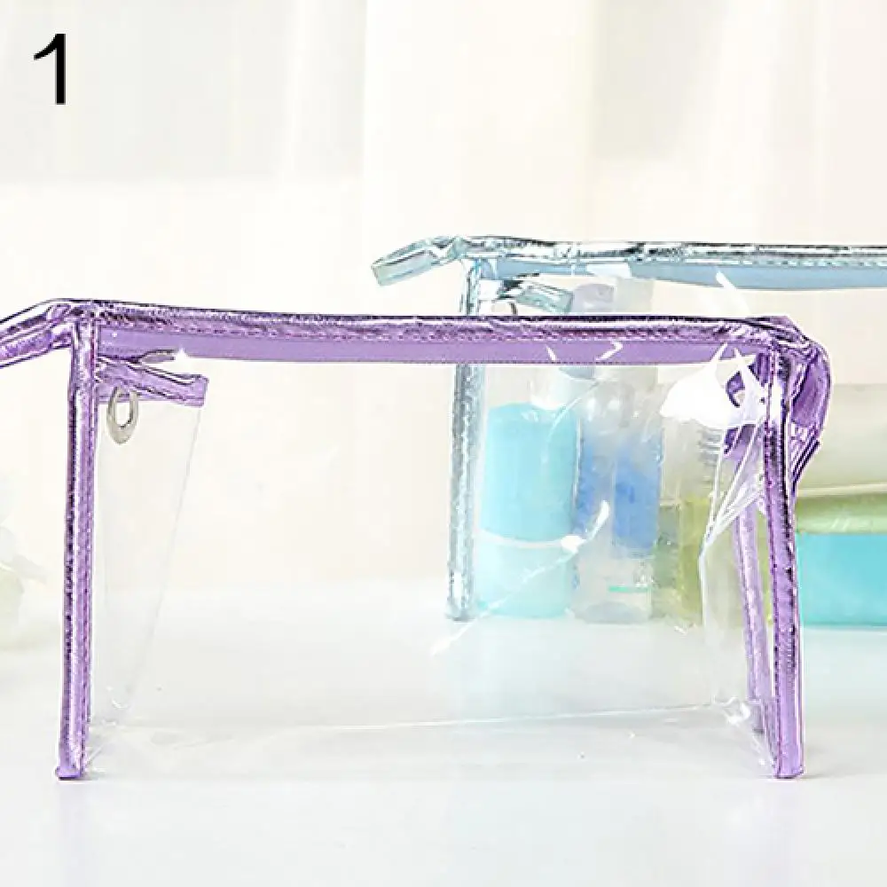 Pouch Clear Bag Transparent Zipper Toiletry Bag PVC Cosmetic Make Up Travel Holder Make Up Bag
Pouch Clear Bag Transparent Zipper Toiletry Bag PVC Cosmetic Make Up Travel Holder Make Up Bag