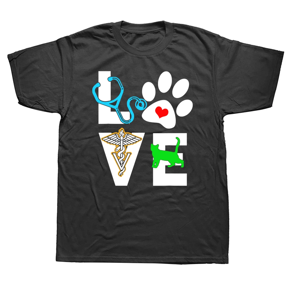Funny Love With Paw Stethoscope Veterinary Medicine T Shirt Graphic Cotton Streetwear Short Sleeve Birthday Gifts Summer T-shirt
Funny Love With Paw Stethoscope Veterinary Medicine T Shirt Graphic Cotton Streetwear Short Sleeve Birthday Gifts Summer T-shirt