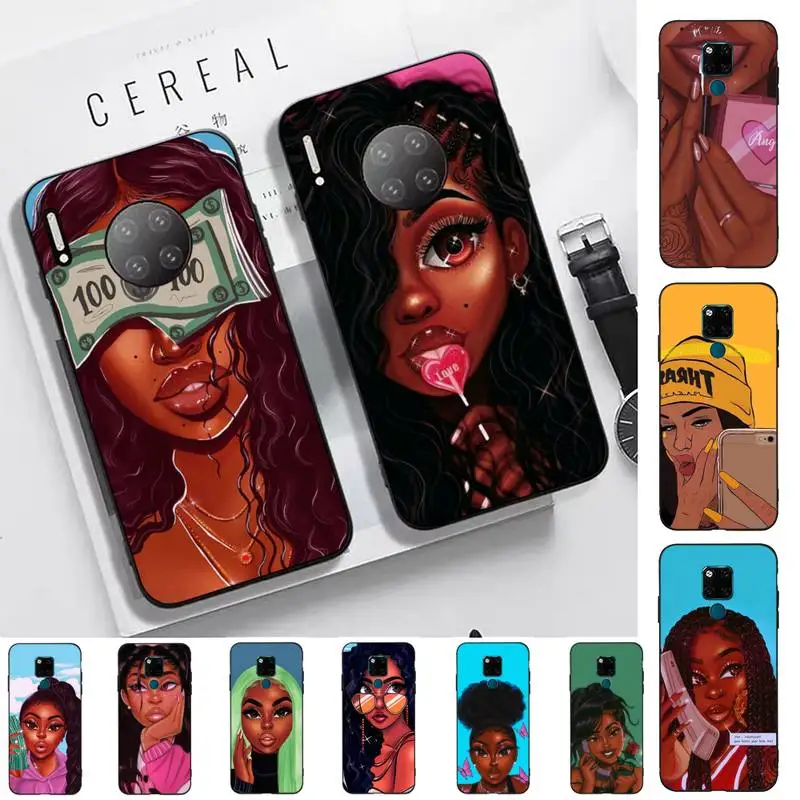 Fashion Black Girl Phone Case for Huawei Mate 20 10 9 40 30 lite pro X Nova 2 3i 7se
Fashion Black Girl Phone Case for Huawei Mate 20 10 9 40 30 lite pro X Nova 2 3i 7se