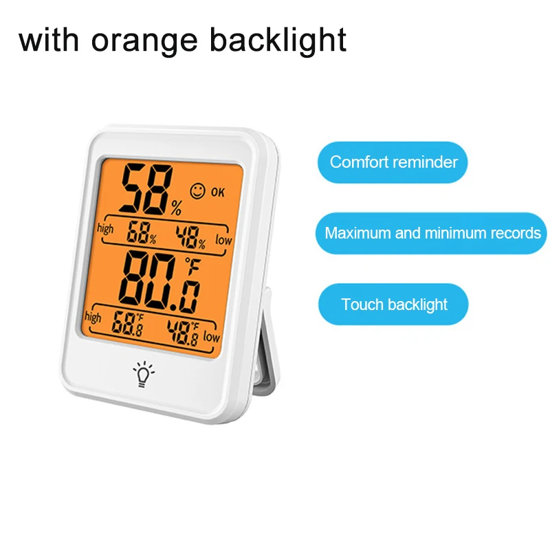 Цифровой термометр-гигрометр TELEHILL Temperature Humidity Meter
Цифровой термометр-гигрометр TELEHILL Temperature Humidity Meter