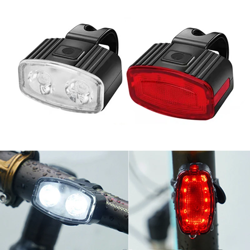 Bicycle Light MTB Bike Front Rear Lights LED Recharged Front Tail Lamps Rechargeable Lighting Cycling Lamps Bicycle Accessories
Bicycle Light MTB Bike Front Rear Lights LED Recharged Front Tail Lamps Rechargeable Lighting Cycling Lamps Bicycle Accessories