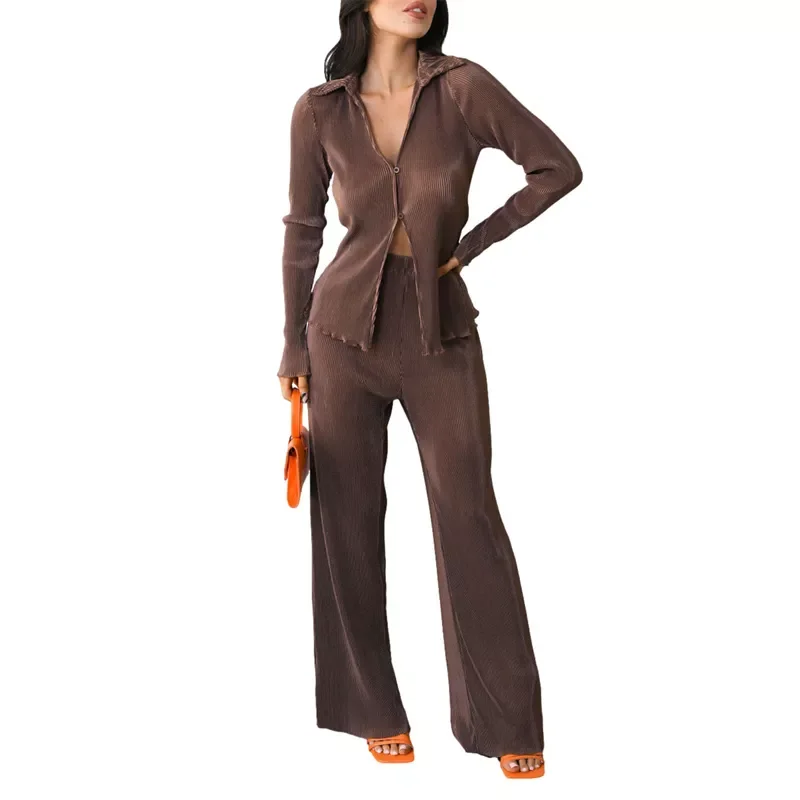 traf za store blouses tracksuit women Casual Pants Suits Autumn Spring Solid Buttons Long Sleeve Shirt Lapel V Neck Tops Wide Le
traf za store blouses tracksuit women Casual Pants Suits Autumn Spring Solid Buttons Long Sleeve Shirt Lapel V Neck Tops Wide Le