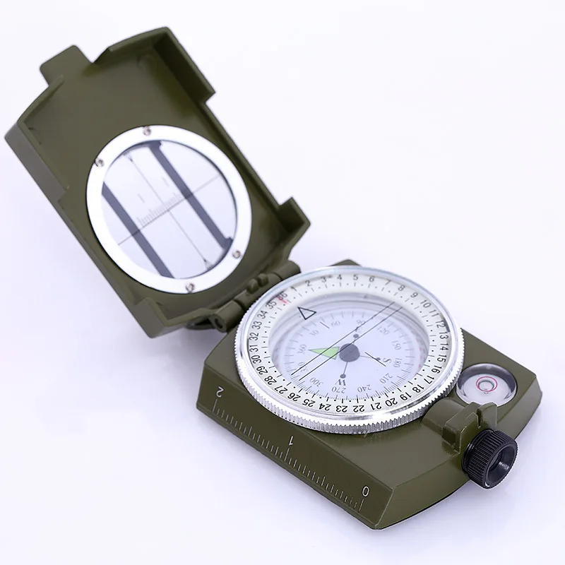 

Professional Compass Military Army Geology Compass Sighting Luminous Compass with Moonlight for Outdoor Hiking Camping