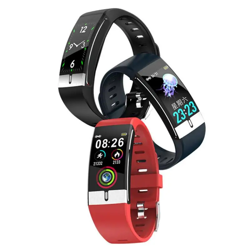 Smart Bracelet Waterproof Thermometer Smart Watch Blood Oxygen E66 Sports Bracelet Heart Rate Pedometer Fitness Bracelet
Smart Bracelet Waterproof Thermometer Smart Watch Blood Oxygen E66 Sports Bracelet Heart Rate Pedometer Fitness Bracelet