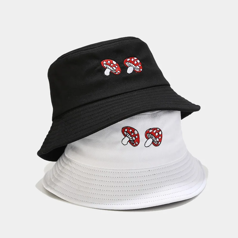 GQILYYBZ Female Mushroom Embroidered Pot Hat Outdoor Sun Hat Summer Sun Protection Bucket Hat For Women Caps
GQILYYBZ Female Mushroom Embroidered Pot Hat Outdoor Sun Hat Summer Sun Protection Bucket Hat For Women Caps