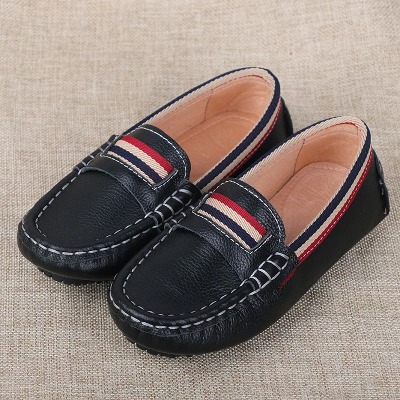 New Boys Leather Shoes Children Genuine Leather British Style Spring Autumn Loafers Student Dress Baby Kids Shoes 02A
New Boys Leather Shoes Children Genuine Leather British Style Spring Autumn Loafers Student Dress Baby Kids Shoes 02A