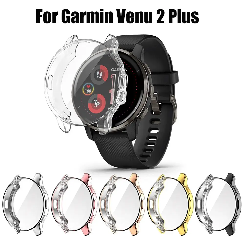 For Garmin Venu 2 Plus Case Full Coverage Protection Shell For Garmin Venu2 Plus Screen Protector Plating TPU Protective Cover
For Garmin Venu 2 Plus Case Full Coverage Protection Shell For Garmin Venu2 Plus Screen Protector Plating TPU Protective Cover