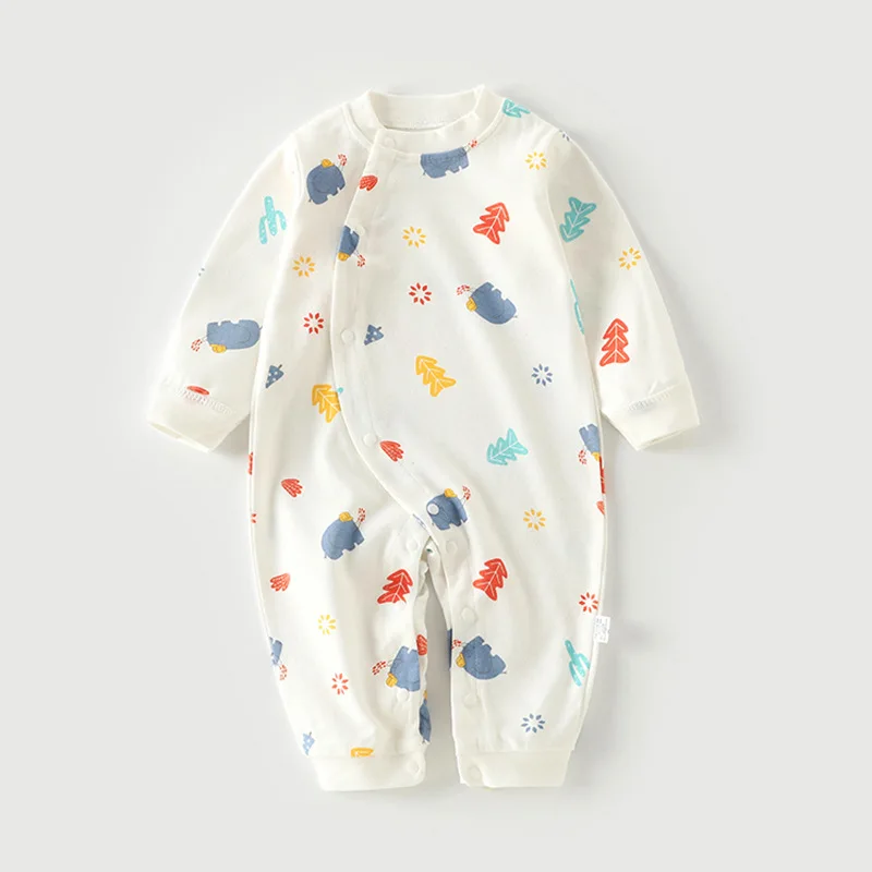 Baby Onesie Summer Thin Section Newborn Long-sleeved Air-conditioning Clothes Crawl Suit Baby Cotton Pajamas Summer Clothes
Baby Onesie Summer Thin Section Newborn Long-sleeved Air-conditioning Clothes Crawl Suit Baby Cotton Pajamas Summer Clothes