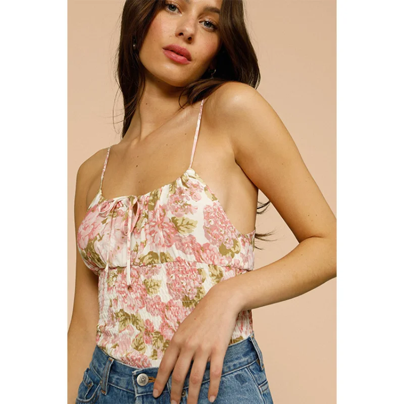 Rouj * Rayon Printed Suspender Cool Top 2021 Summer New French Retro Style Women's Clothing
Rouj * Rayon Printed Suspender Cool Top 2021 Summer New French Retro Style Women's Clothing