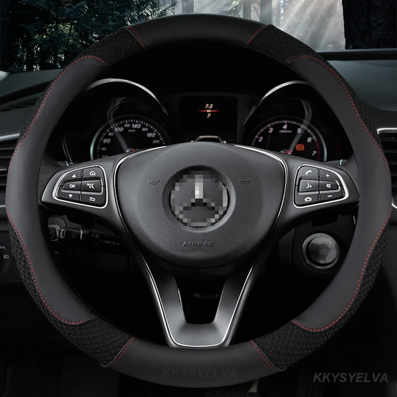 Кожаная кожа и ледяной шелк для Mercedes Ben AMG 38 см модели A C CLA E GLA GLC GLE S B CLS Class автомобильные аксессуары
Кожаная кожа и ледяной шелк для Mercedes Ben AMG 38 см модели A C CLA E GLA GLC GLE S B CLS Class автомобильные аксессуары